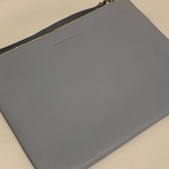 Country Road Cindy Large Pouch in Pale Blue - Picture 7 of 15